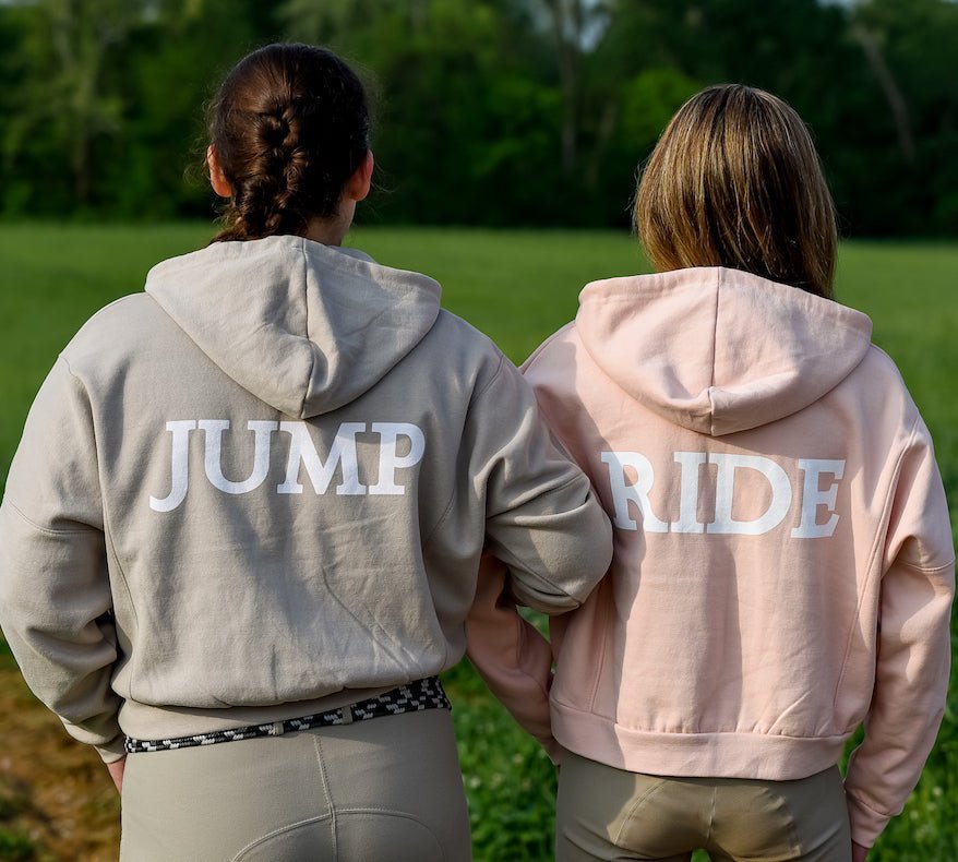 Equestrian Jump Ride Hooded Sweatshirt